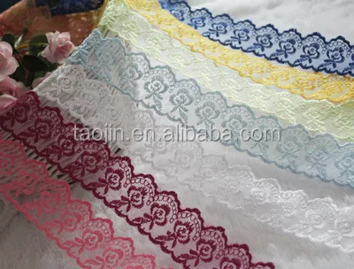 2016 New Design Nylon Bridal Lace Fabric