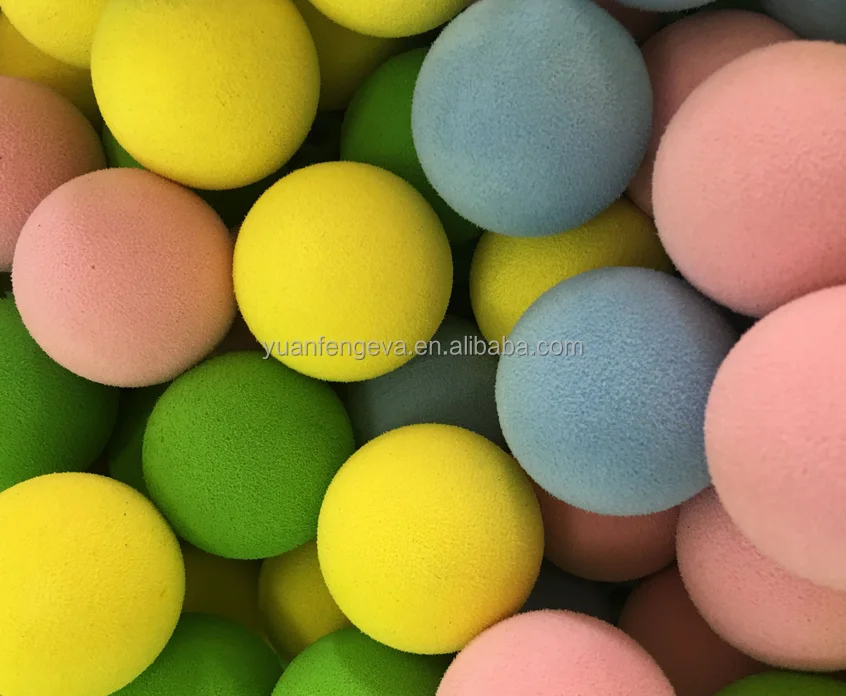 Factory custom EVA foam ball wholesale sponge foam ball