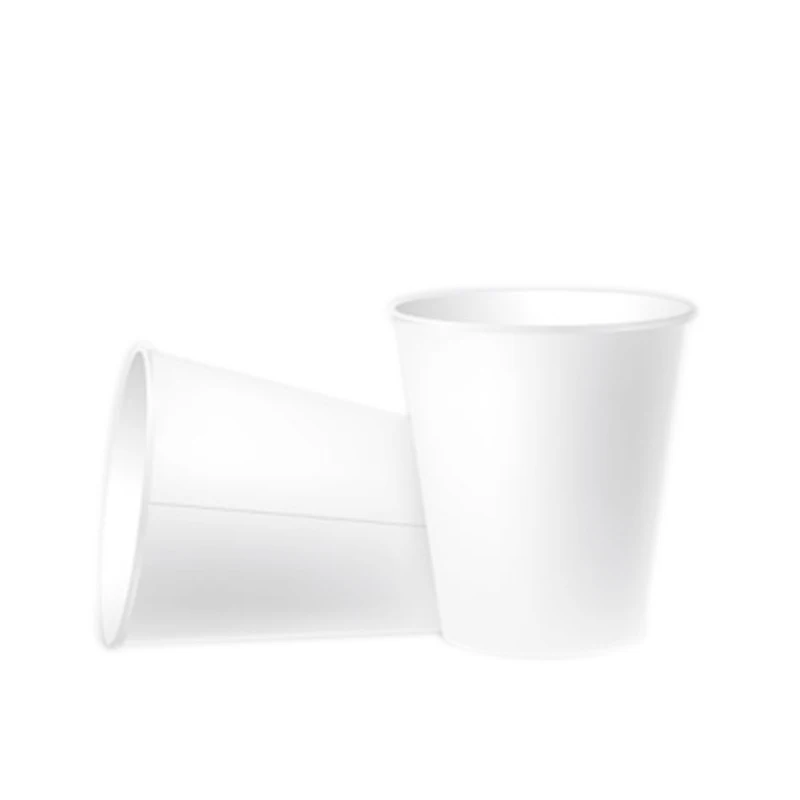 Disposable Hot Water Coffee Paper Drink Cup White