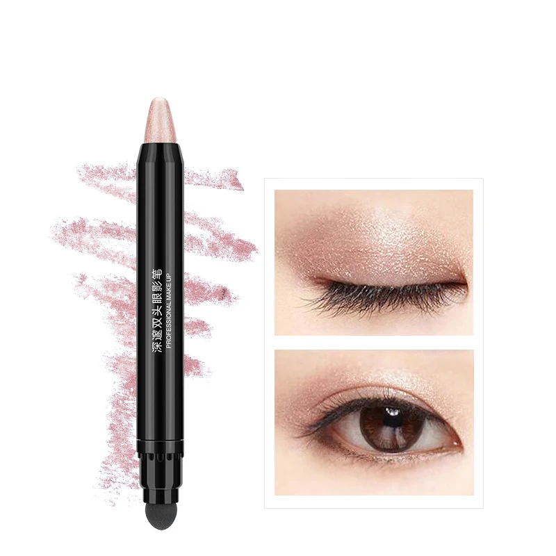 Private Label waterproof eye shadow makeup kit Shiny Pigment eyeshadow pen