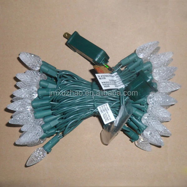 Gold Supplier Christmas Decoration Light String C6 Strawberry LED lighting for Indoor and Outdoor Christmas Tree Decoration