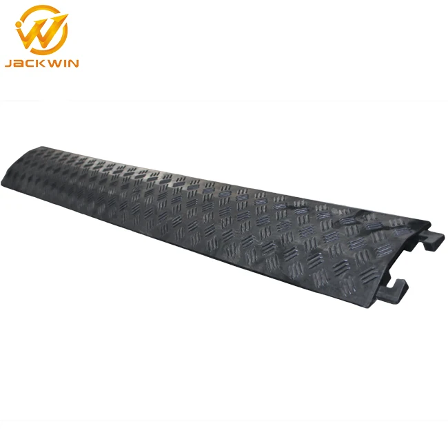 Hose Ramp For Floor / Flexible Cable Protector / 1 Channel Office Cable Protector