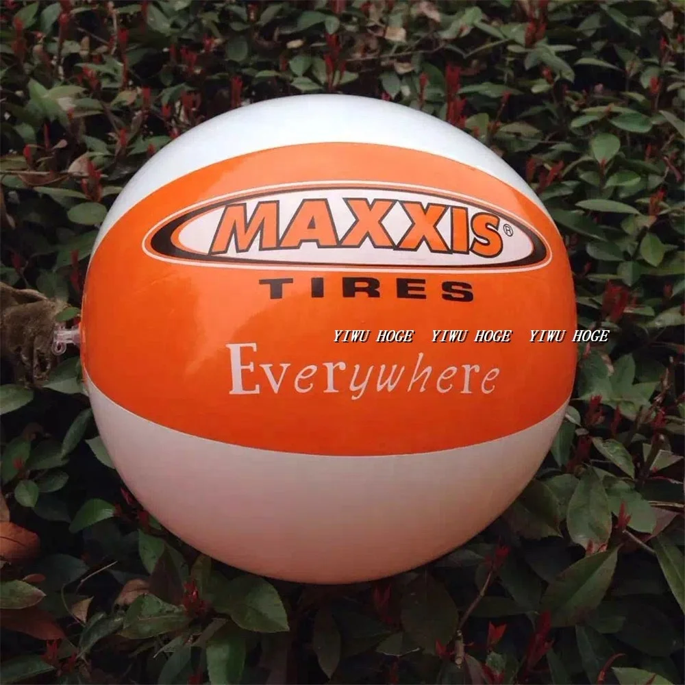 Wholesale 16inch inflatable logo custom beach ball pvc toy ball for promotion