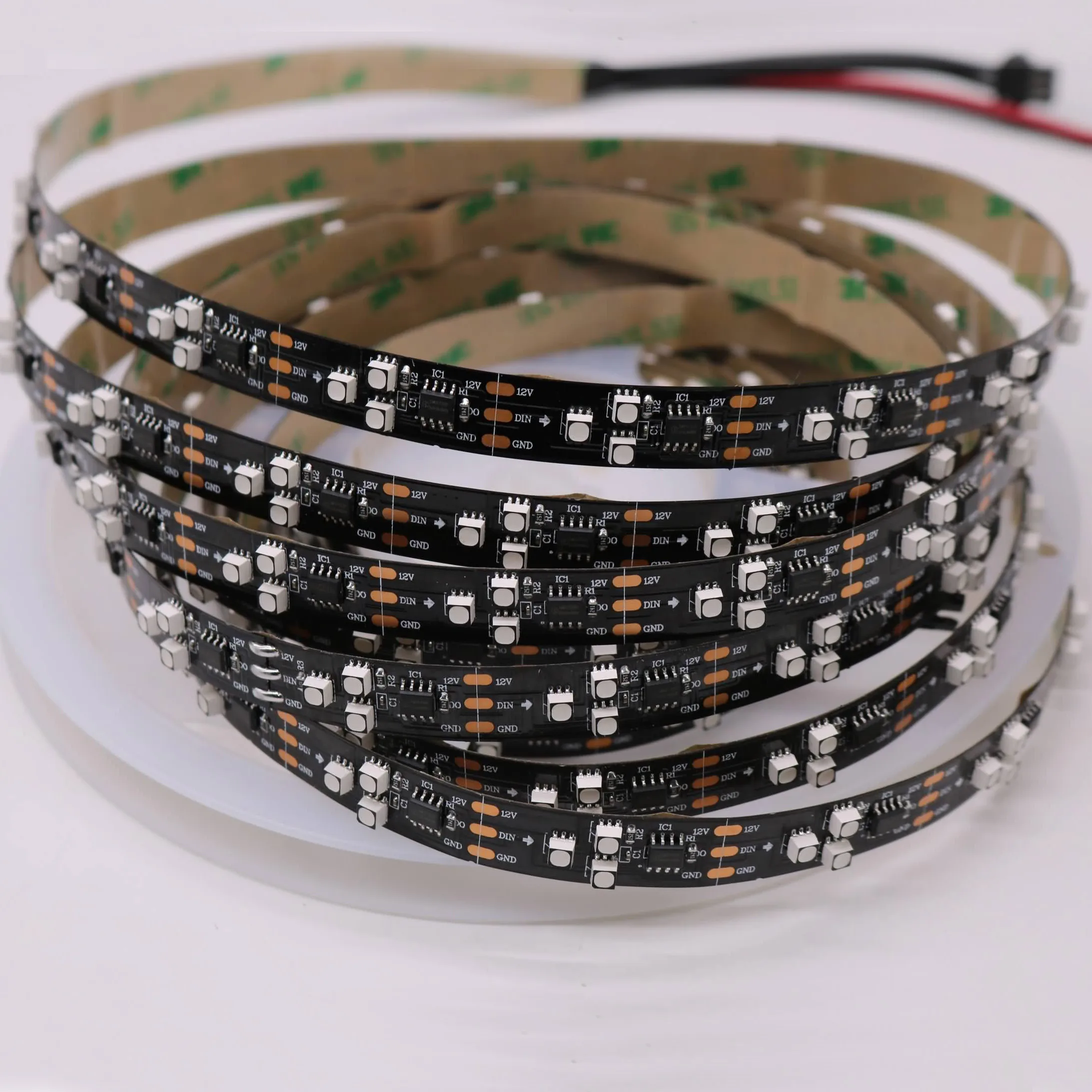 Programmable Digital Addressable LED Strips SM16703 12V 5050 90leds/m RGB Non-waterproof