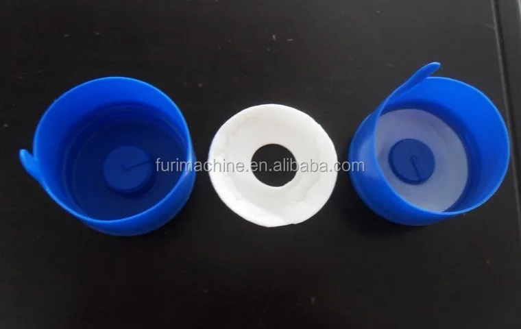 Non spill Cap foam Liner inserting machine