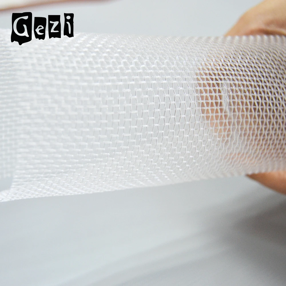 Gezi fine100 % 300 мкм мононити белый нейлон муки фильтрации Нейлоновой Ткани тонкого просеивания сетки
