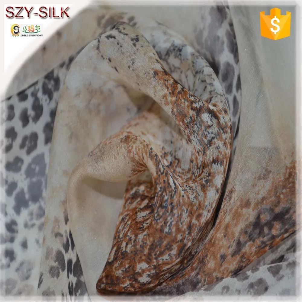 Ladies Georgette Tops 8mm printed silk georgette fabric for georgette frock