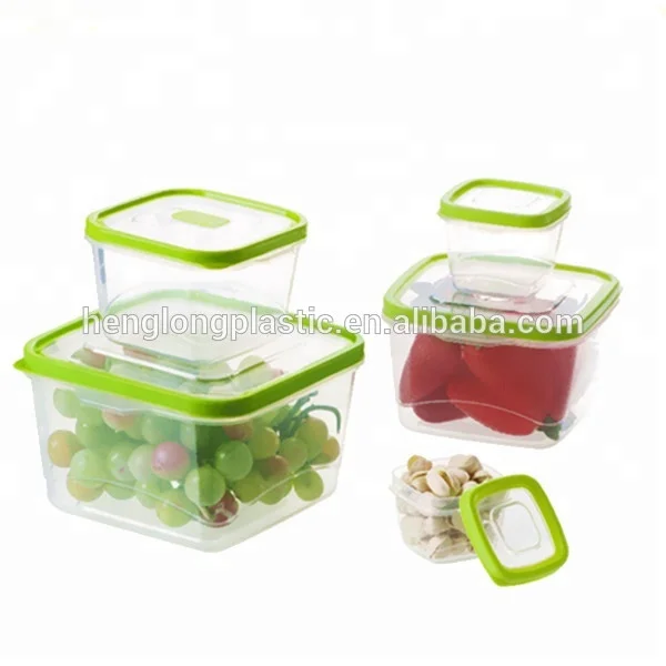 Wholesale BPA Free Modular Food Storage Freezer Containers Set With Micro Vent