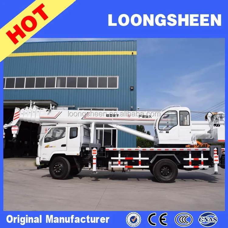 12 тонный грузовик кран с телескопической стрелы для продажи