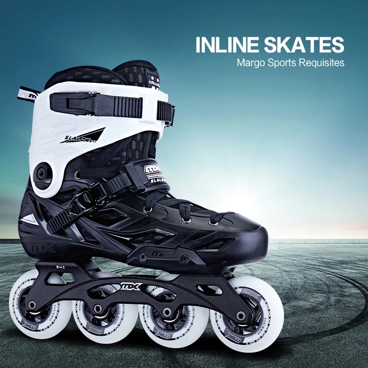 High Rebound Speed Wheels Roller Boots Cover 4 Flashing Retractable Blue Monkey Inline Shoes Adjustable Single Row Skates