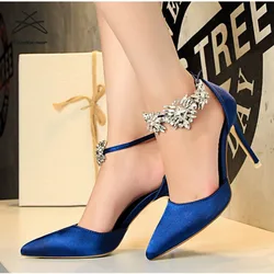 2019 latest ladies sandals High heel shallow mouth cusp lady high heels unique heel shoes