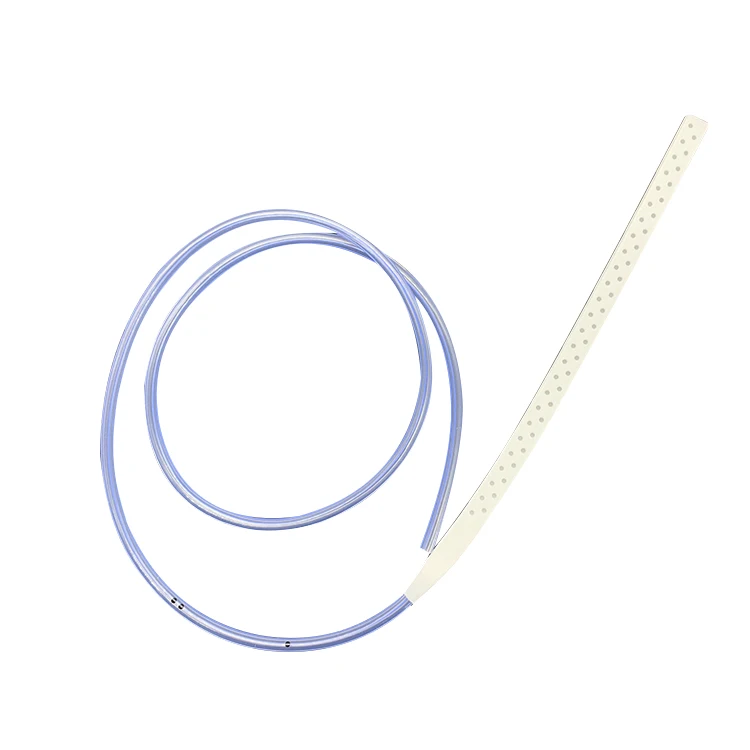 
Medical class silicone penrose perforated drainage tube 