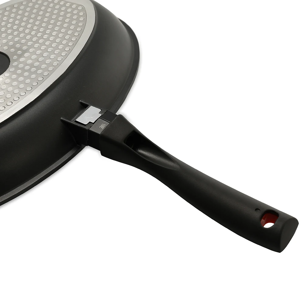 
Aluminum kitchen cookware die casting fish grill frying pan with non stick coating 