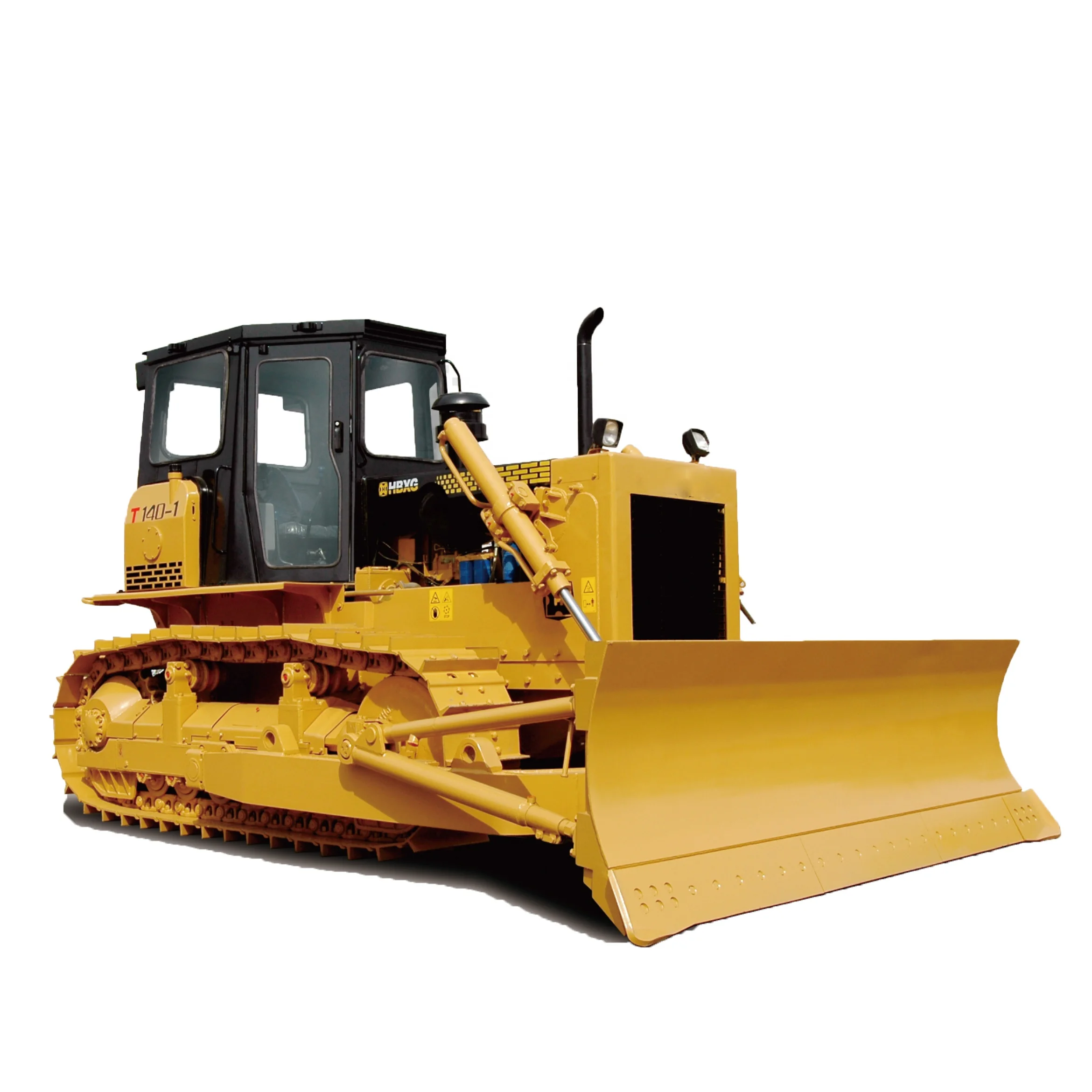 Medium Crawler Bulldozer 13ton Hydraulic Semi Rigid Dozer PAT Blade 3.1cbm Engine 130HP