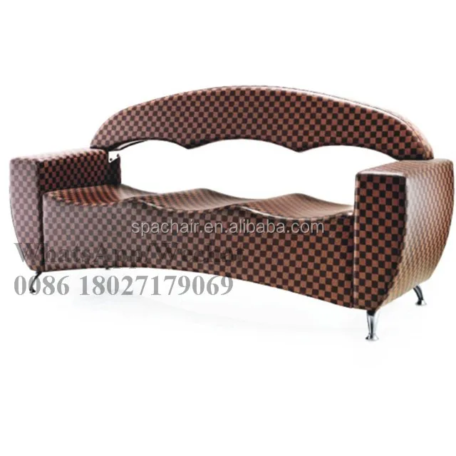 beauty 3 seater salon luxury reception barber airport hospital lounge chair waiting room chair for office waiting room