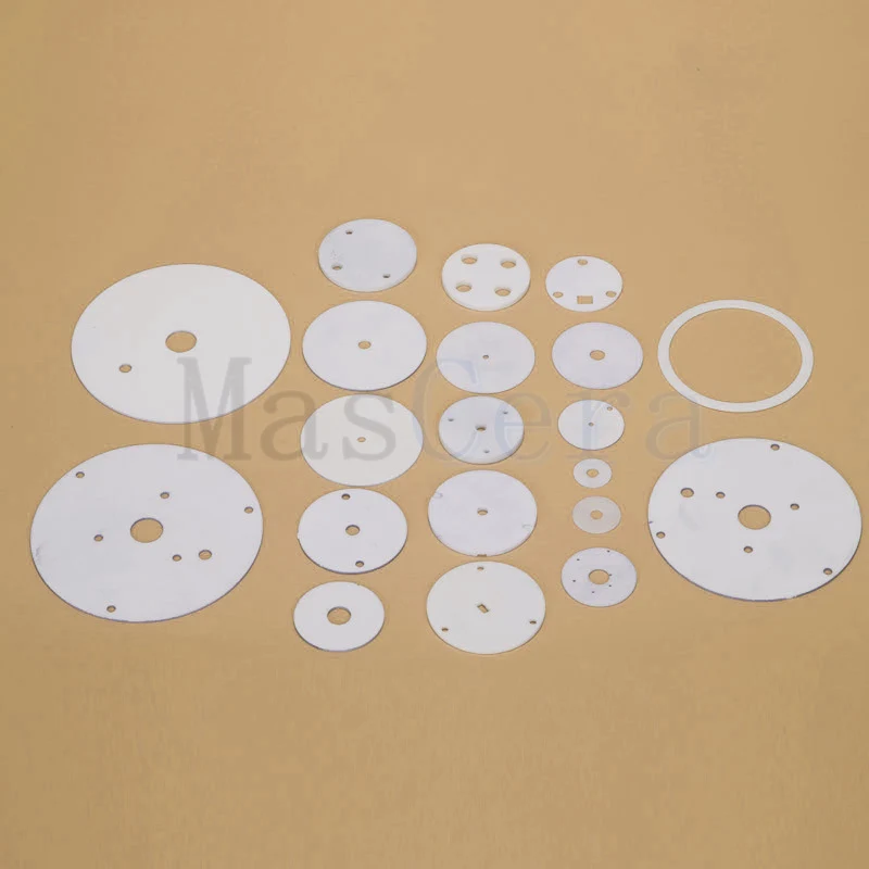 Thickness 1mm 96% Al2o3 Aluminium Oxide Ceramic Disk/Disc/Substrate/Ring
