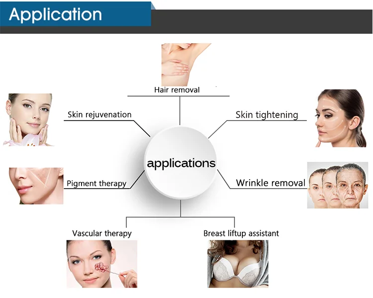 ADSS approved IPL hair removal SHR beauty machine VE2020