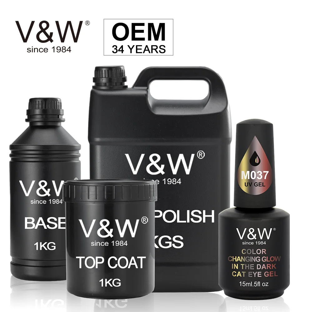 Color changing glow in the dark cat eye gel nail polish 3 STEP GEL POLISH