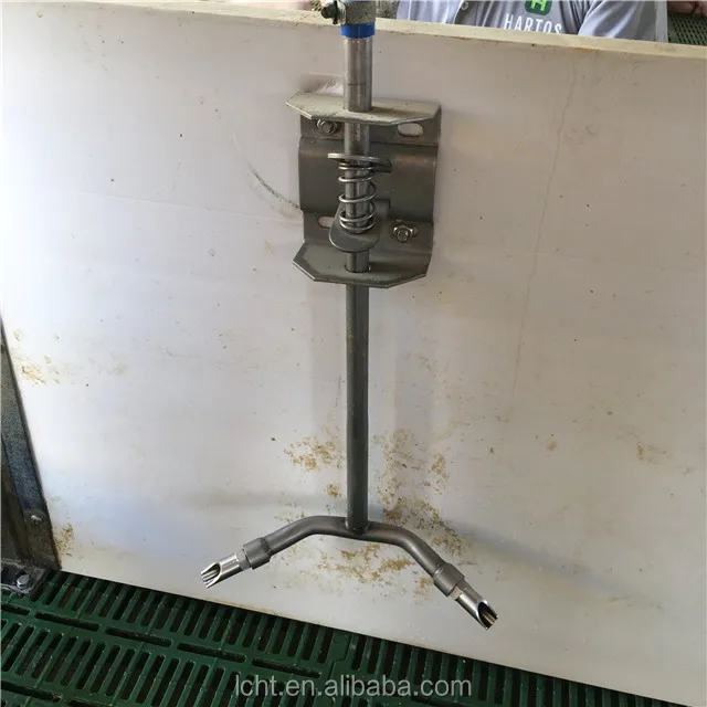 pig farm equipment water pipe support for nipple drinker