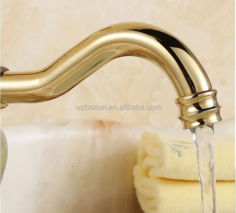 Antique Bronze Stone Bathroom Wash Basin Faucet Antique Basin Faucet