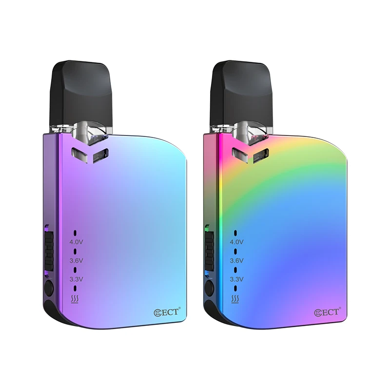 
ECT Robin e cig empty disposable Pod 0.7ml ceramic pod cartridge fit 420mAh Vape Mod battery for CBD thick oil cartridge pod 