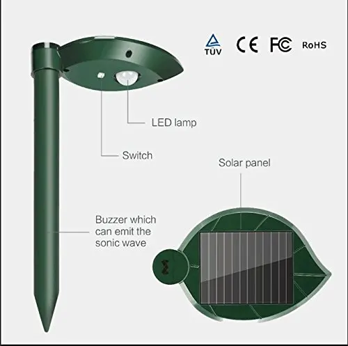 
GH-201 rat traps mouse rat mouse glue traps mole repeller 