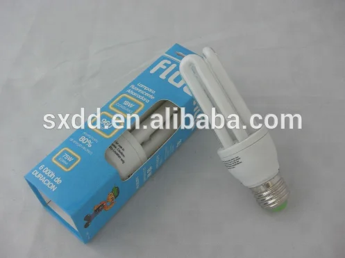 Energy saving lamp 13W 15W 18W E27 B22 6500K 2700K saving bulb AC110V 230V PBT 8000HRS COLOR BOX