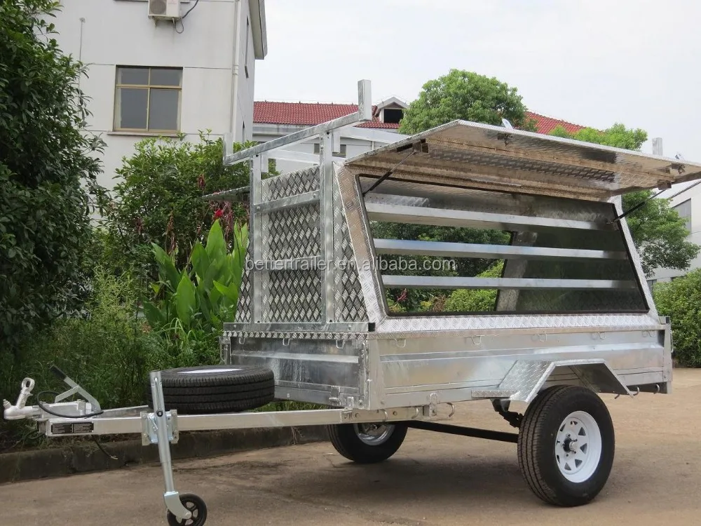 WMI VIN outdoor US tool shelf aluminum tradesman trailer