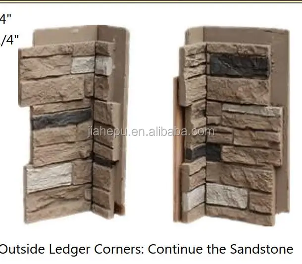 
outdoor decorative PU faux letter box and wall column manufacturer 