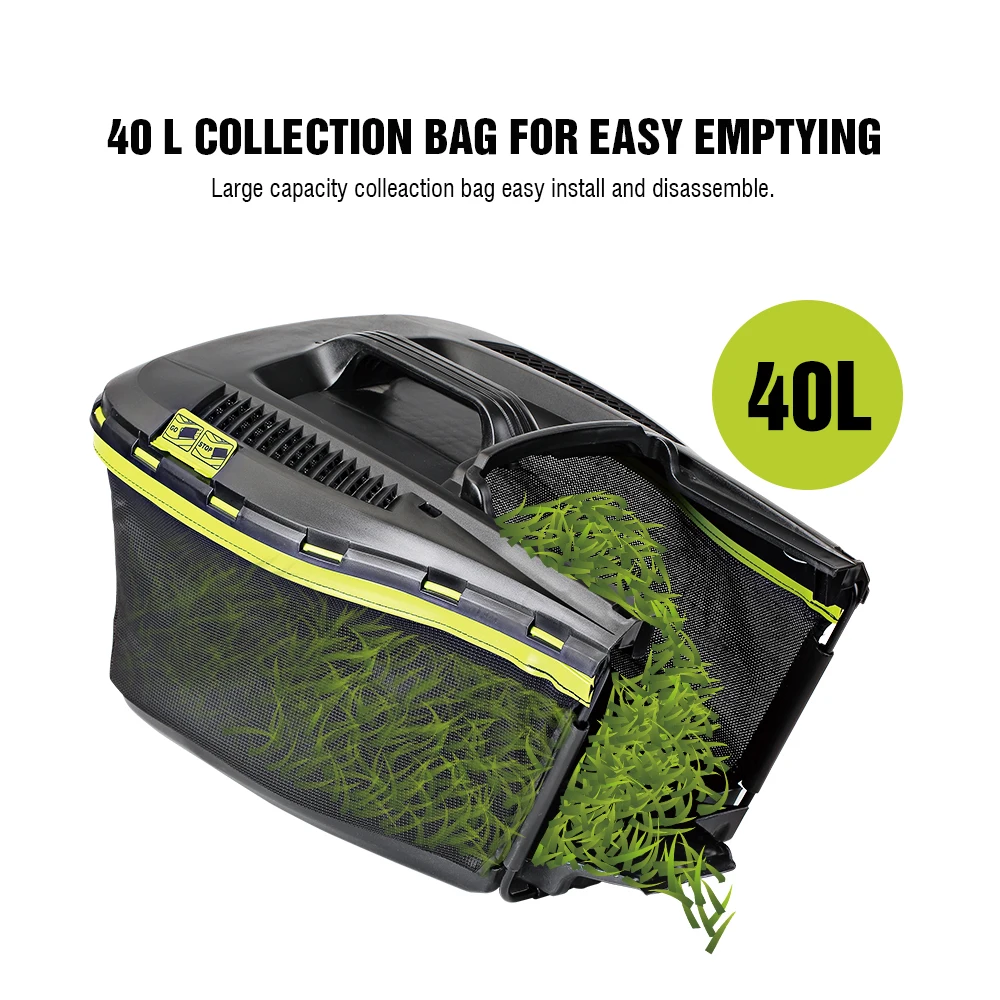 LawnMaster 36V 2.5Ah Li-on battery 2-in-1 Deck rotary electric motor hand push commercial lawn mower-CLMF3637E