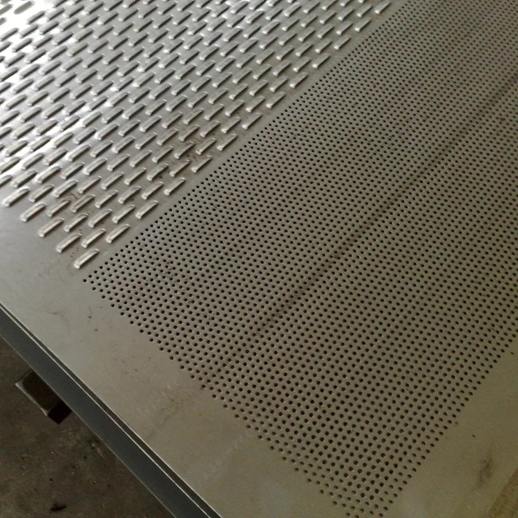 perforated plastic mesh panel