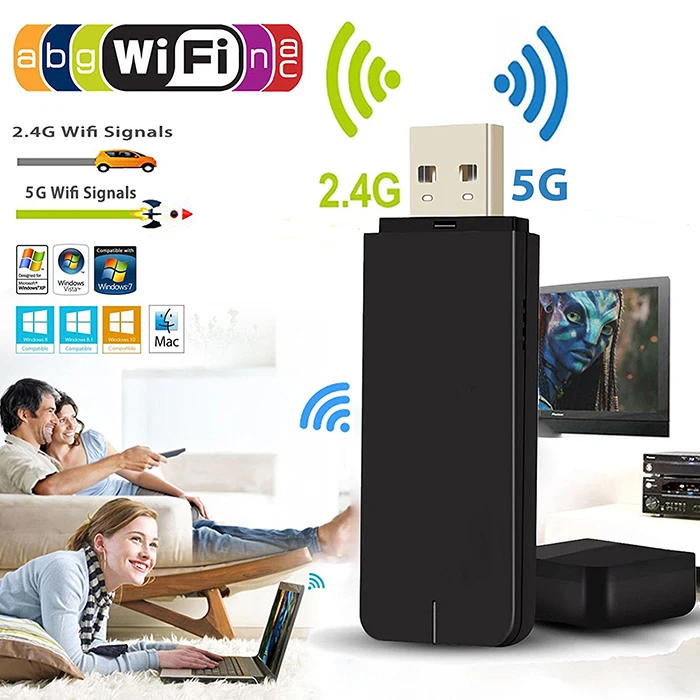 1200mbps long range usb wifi adapter dual band 5ghz mediatek mt7612u usb 30 wireless dongle