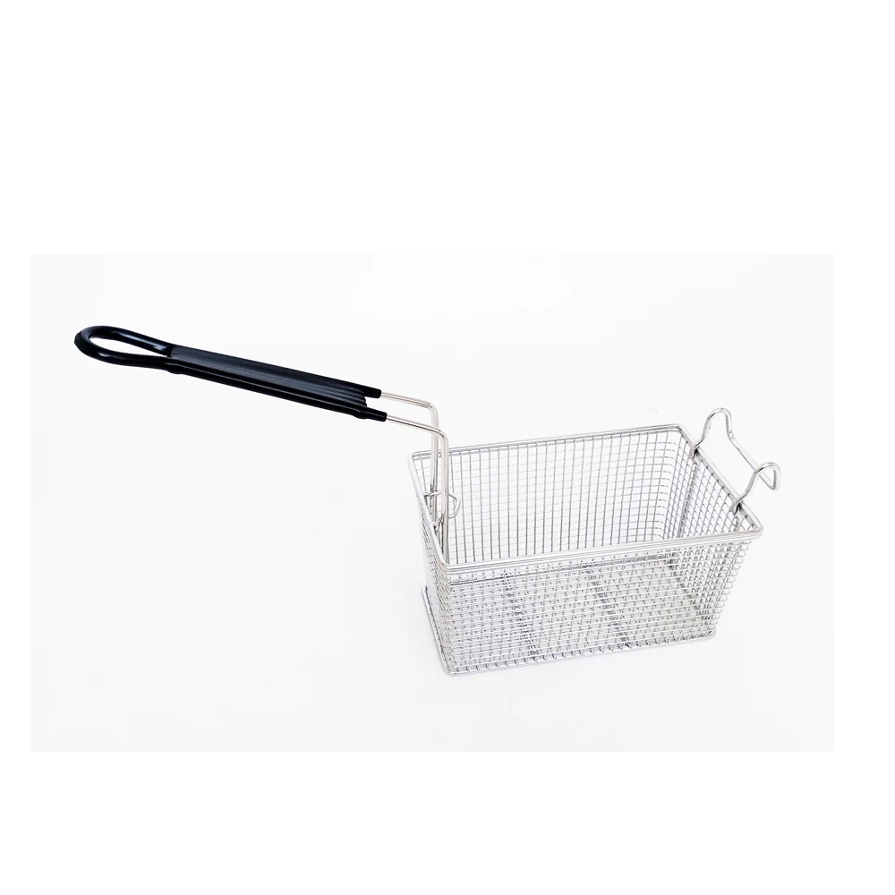 Коммерческая складная корзина для жарки из нержавеющей стали