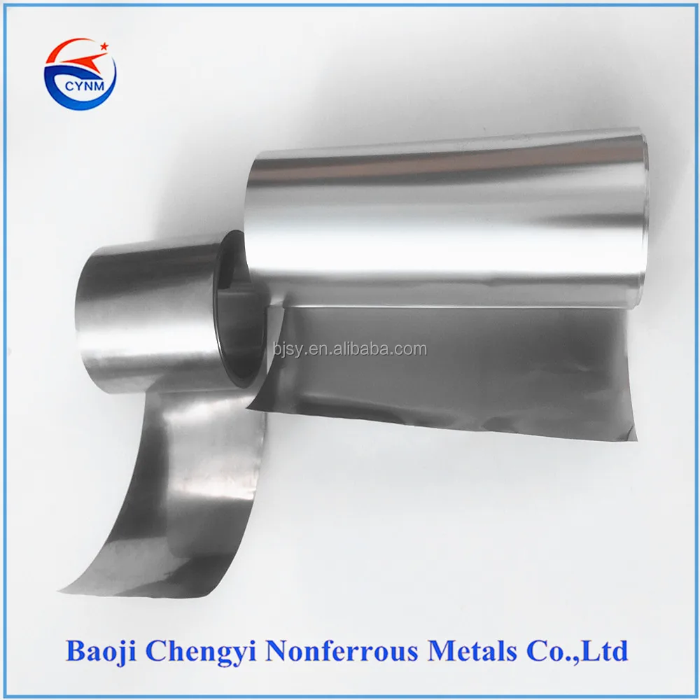 hot sale tantalum 10% tungsten (Ta 10 W) foil used as a substitute for platinum.