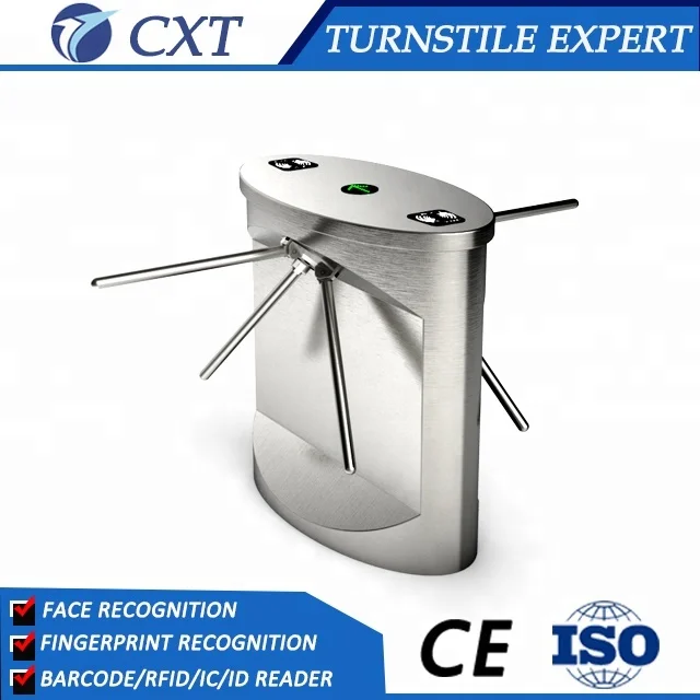 Factory Price EU Standard Automatic Tripod Turnstile Barrier Gate with Rod Sleeve