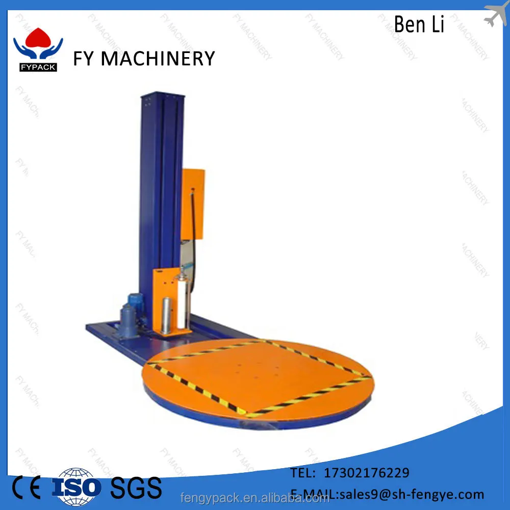 
CE Certification High Quality robot Pallet wrapping machine for luggage 