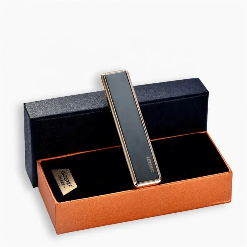 Newest super thin touch rechargeable flameless electronic cigarette usb lighter