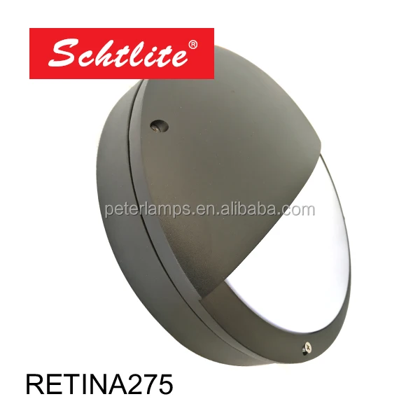 
RETINA 7 Eyelid half round outdoor garden 20W LED Bulkhead light 