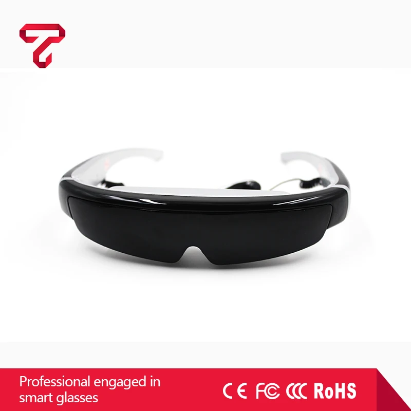 2017 Professional HD Digital 98 inch virtual display video glasses 3d glasses