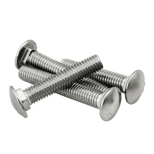 DIN603 Stainless Steel Round Head Square Neck Bolt Carriage Bolt
