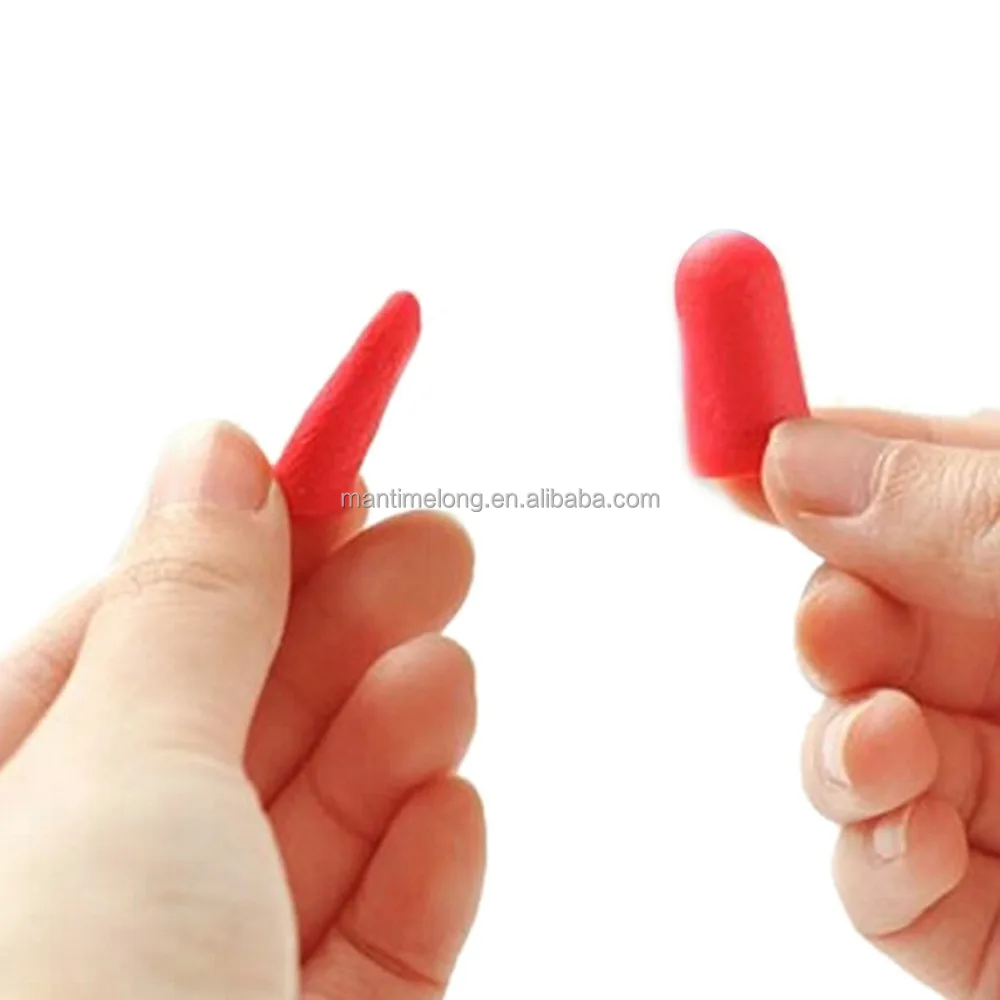 Noise-cancellation Earbuds Noise Reduction Ear Plug Slow Reboun Soft Foam Earplugs With case