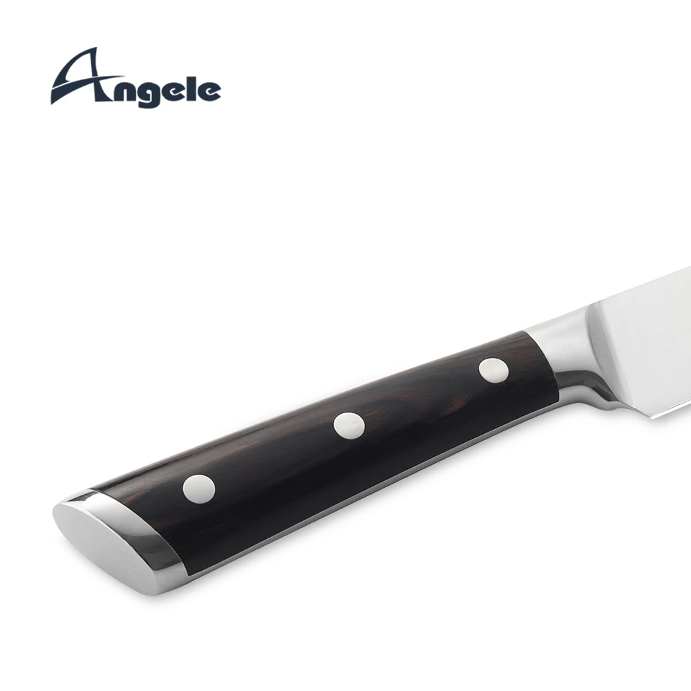 Angele 8inch German 1.4116 Stainless Steel Chef Knife for professional Kitchen Cutlery