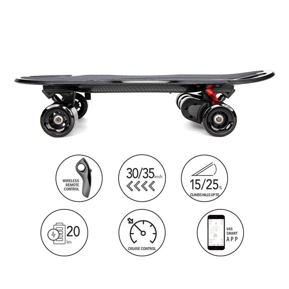 
Newest skateboard electric scooters 35kmh freerider skateboard 900W small e-skateboard 