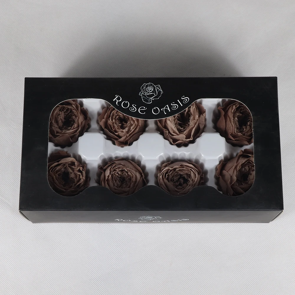 Долговечные натуральные консервированные розы для свадебного декора