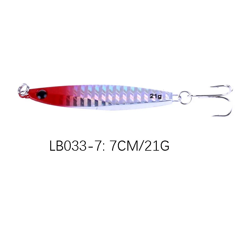 Gorgons 70mm 21g Metal knife Jigging lure Metal Jig For Saltwater Surf Fishing