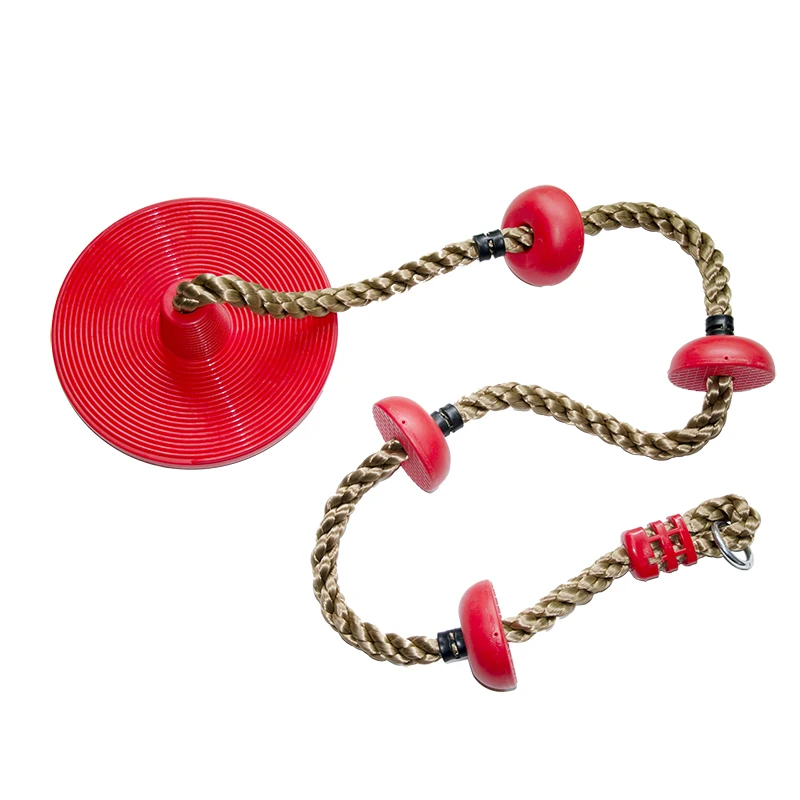 
Colorful tree disc swing with big disc bottom 