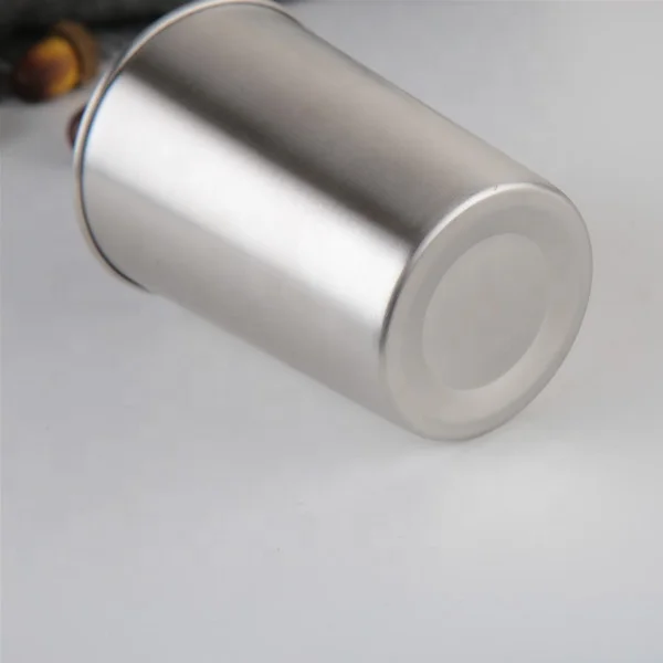 Stocked BPA free Eco-friendly Feature 10-12oz Stainless-Steel Single Wall Drinking Cups