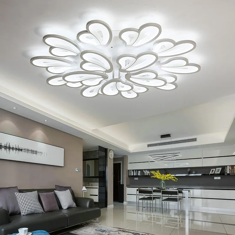 Creative butterfly model LED ceiling light acrylic home ceiling lighting for living room