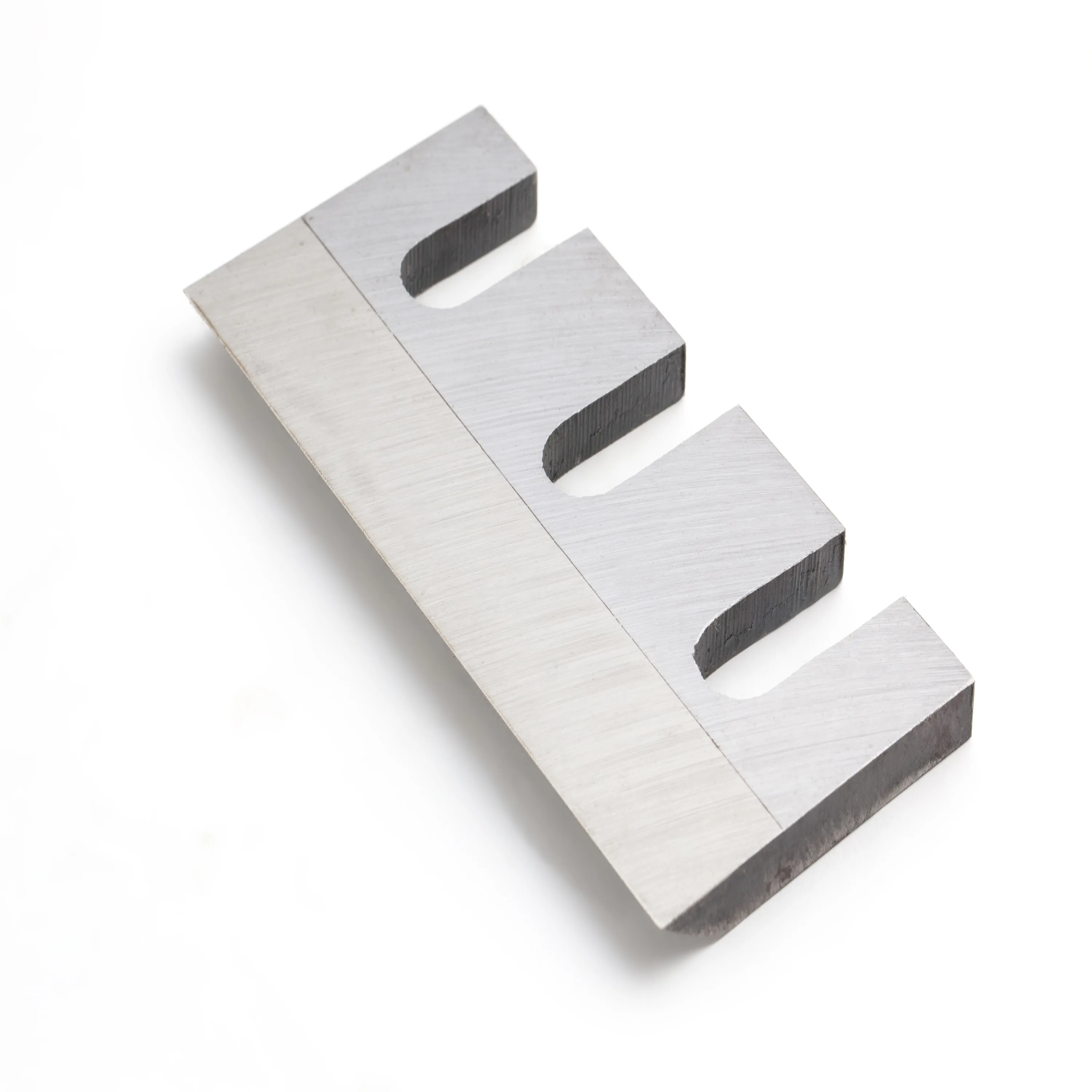 
Recycling waste plastic crusher blade inlay with high speed steel <a href=