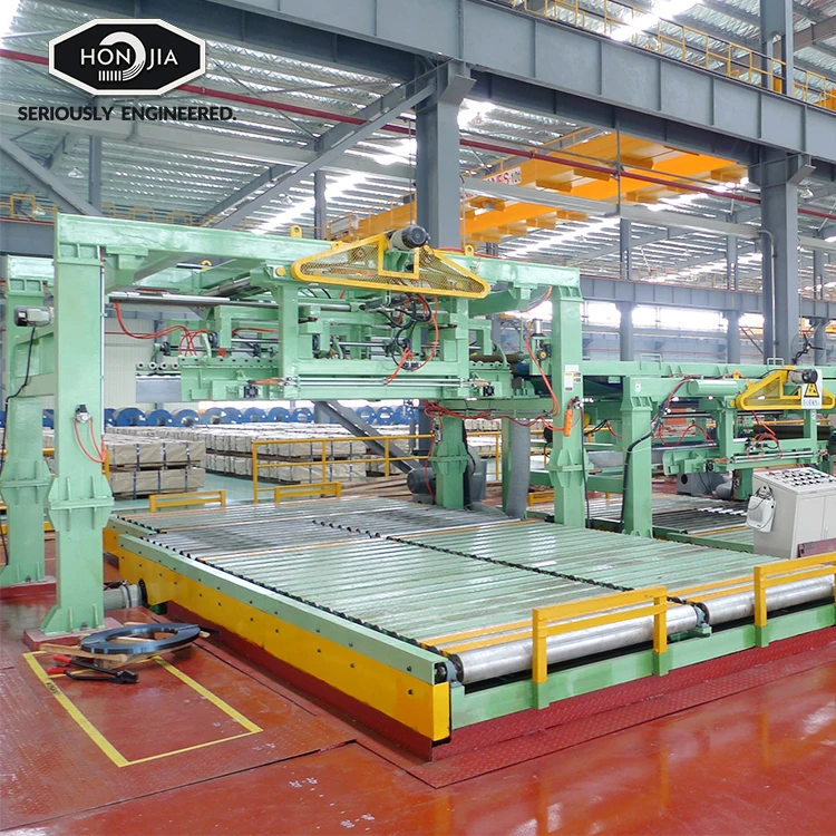 CNC Stainless Steel high Speed Cut to Length Line for CR GI High Speed -Fflying Shear Steel Coil CNC Cut to Length Line